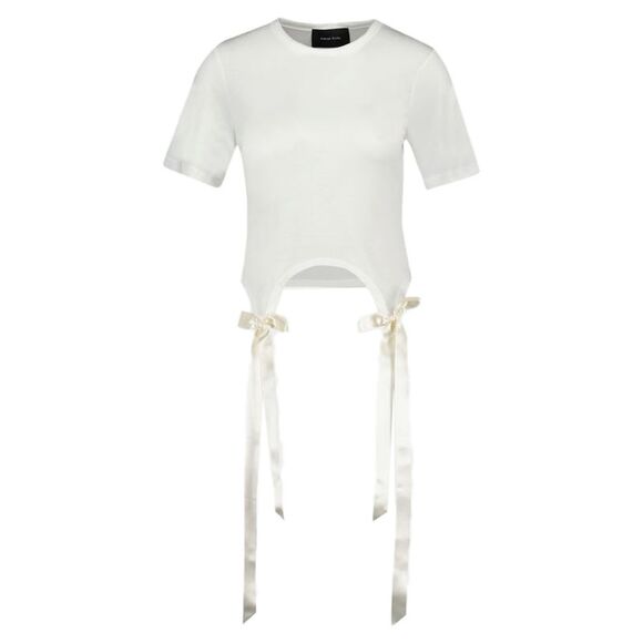 Simone Rocha Women white | white Tops - Picture 1 of 2